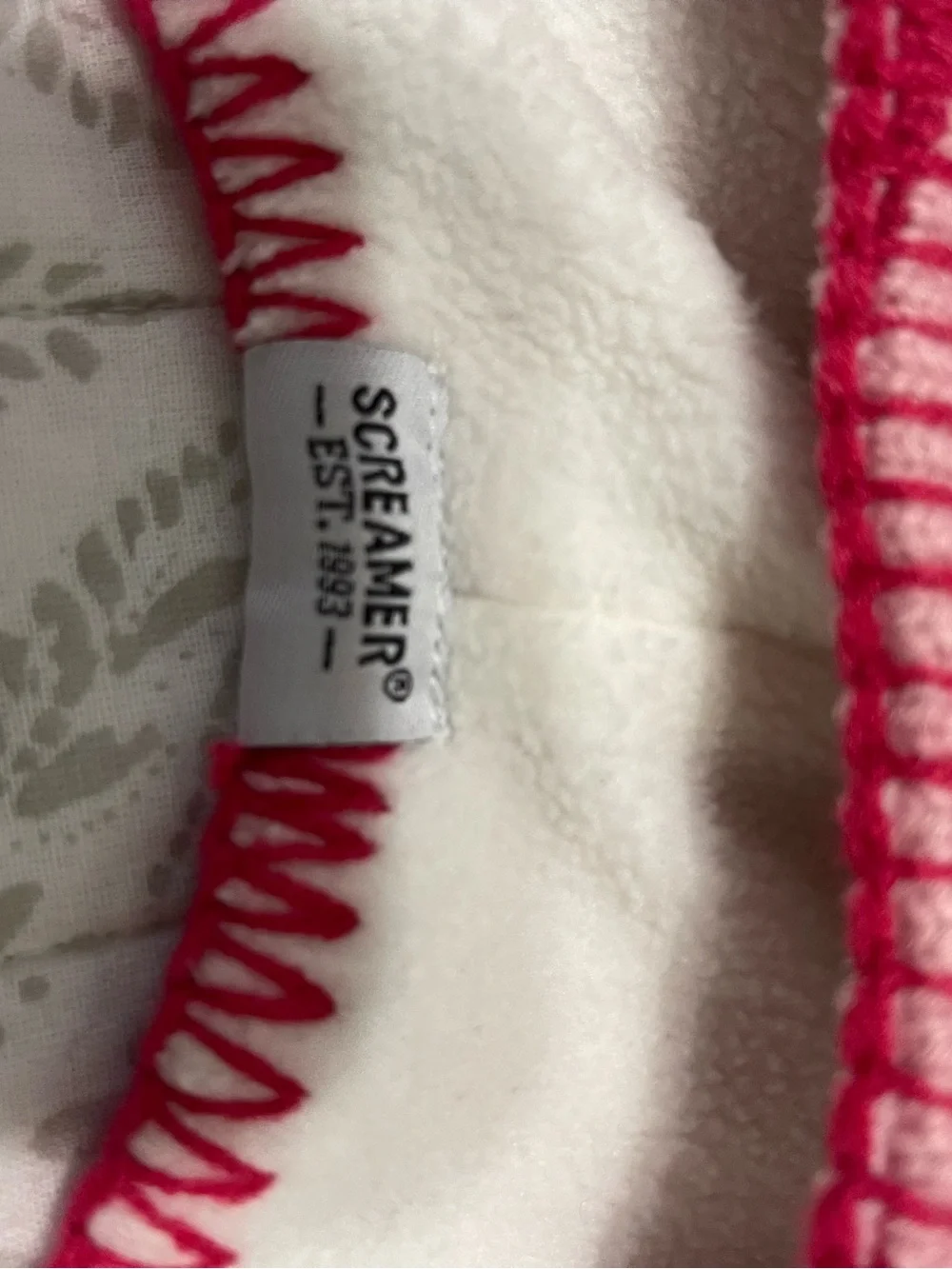 Striped Earflap Kids Hat with Pom - Pink/Black/White